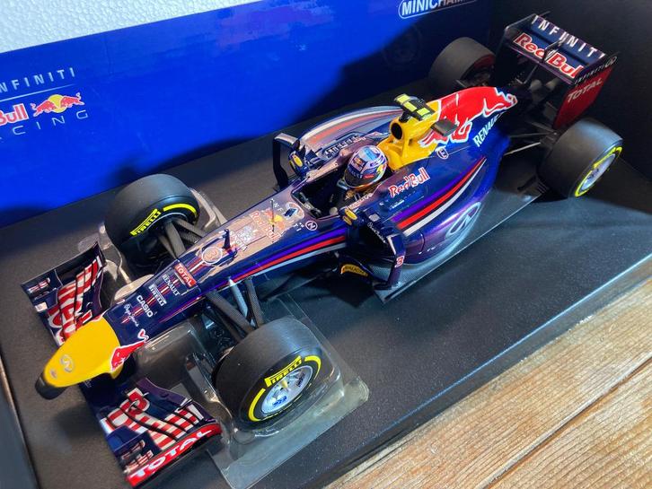 ✅ Daniël Ricciardo 1:18 Infiniti Red Bull Racing RB10 2014, Verzamelen, Automerken, Motoren en Formule 1, Nieuw, Formule 1, Ophalen of Verzenden