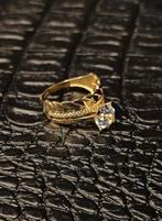 Prachtige 14karaat gouden ring, Ophalen of Verzenden, Nieuw, Goud, Overige merken