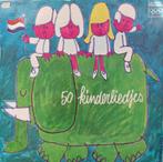 1- Elpee -Kinderen 50 Kinderliedjes, Cd's en Dvd's, Vinyl | Kinderen en Jeugd, 6 tot 9 jaar, Gebruikt, Ophalen of Verzenden, Muziek