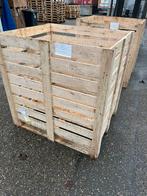 Kuubskisten palletkisten voorraadbakken plantenkist, Doe-het-zelf en Verbouw, Kratten en Dozen, 1951 na, 100 cm of meer, 60 cm of meer