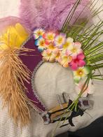 hoofdtooi showgirl headpiece, Hobby en Vrije tijd, Feestartikelen, Ophalen, Gebruikt, Hoed of Pruik, Carnaval