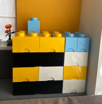 Grote LEGO opbergers storage box stapelbare bakken blokken beschikbaar voor biedingen