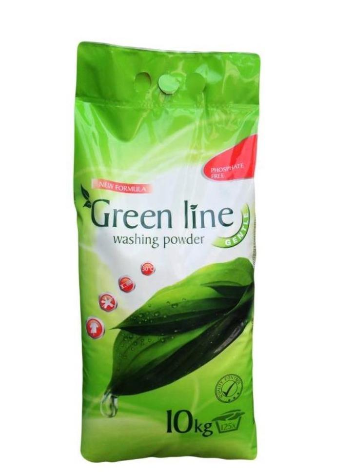 GREENLINE WASPOEDER 10KG VOORDEELPACK - Bekend uit de hotelw, Huis en Inrichting, Schoonmaakartikelen, Schoonmaakmiddel, Ophalen of Verzenden