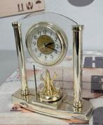Vintage Retro tafelklok, 1990-2000 quartz Charles Leman klok, Huis en Inrichting, Wekker of Tafelklok, Ophalen of Verzenden, Zo goed als nieuw
