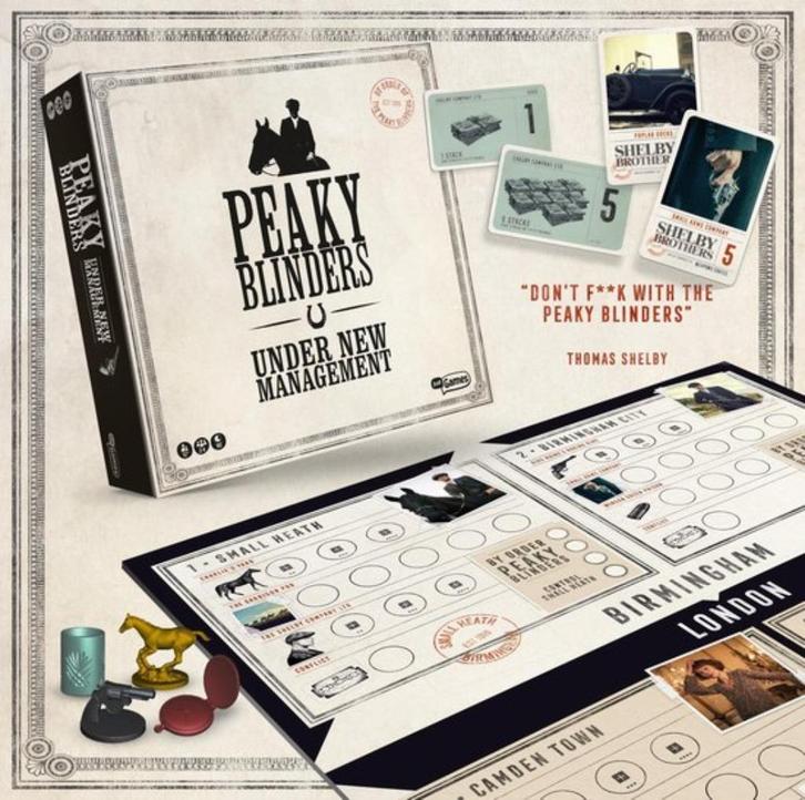Peaky Blinders  bordspel  ZGAN, Hobby en Vrije tijd, Gezelschapsspellen | Bordspellen, Zo goed als nieuw, Ophalen