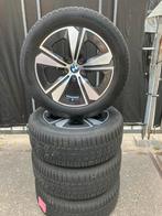 17 inch originele BMW i4 velgen met winterbanden., Ophalen, Gebruikt, Banden en Velgen, 17 inch