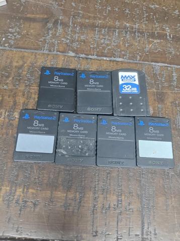 Ps2 memory Cards beschikbaar voor biedingen