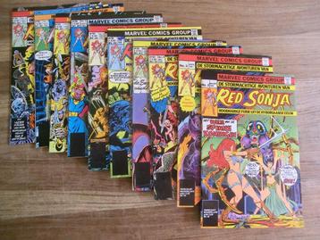 10 comics uit de reeks van Red Sonja  beschikbaar voor biedingen