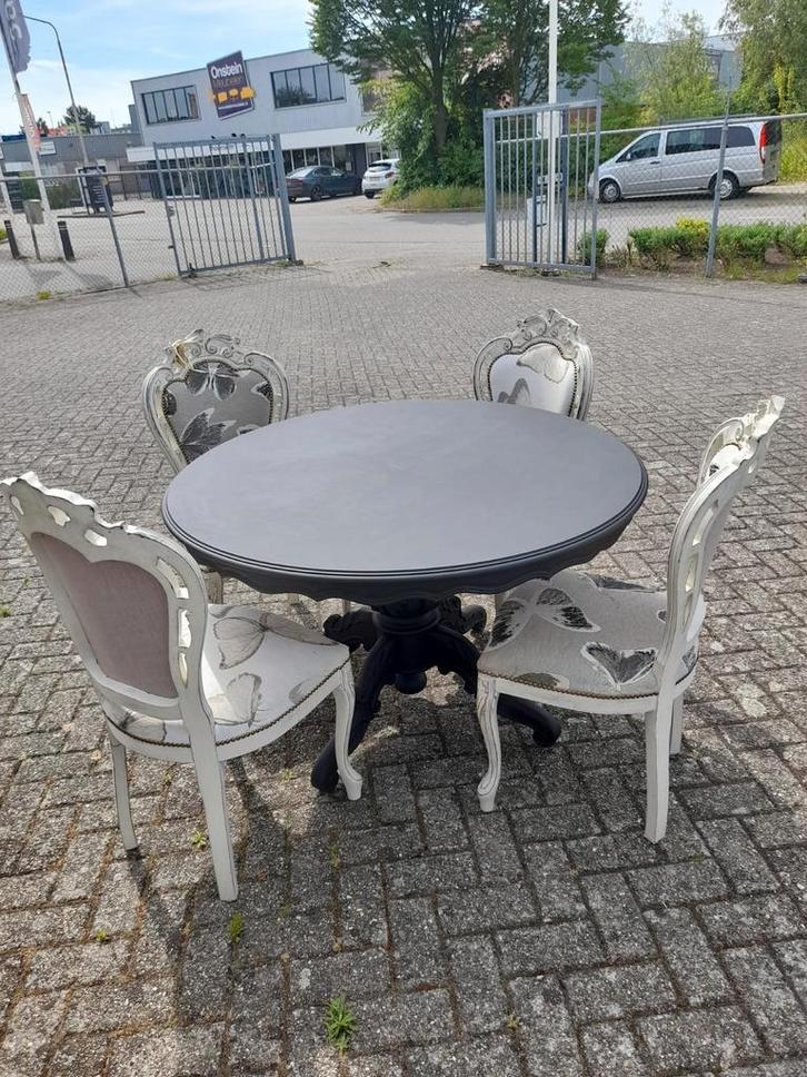 Mooie barok eethoek compleet of los te koop, Antiek en Kunst, Antiek | Meubels | Tafels, Ophalen