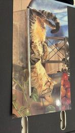 Kaarten fotokaarten poes poezen kat katten kleur zwart wit, Verzamelen, Ansichtkaarten | Dieren, Ophalen of Verzenden, 1980 tot heden