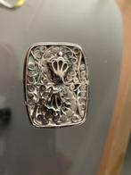 Zeldzaam antiek zilveren lodereindoosje, Antiek en Kunst, Ophalen, Zilver