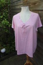 T-shirt roze Made by Moon mt XXL OPRUIMING, Kleding | Dames, T-shirts, Moon, Roze, Zo goed als nieuw, Maat 46/48 (XL) of groter