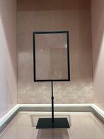 A4 info display verstelbare hoogte zwart, Huis en Inrichting, Ophalen, Zo goed als nieuw