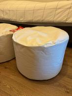 Fatboy point poef wit, Ophalen, Zo goed als nieuw, Rond, Minder dan 50 cm
