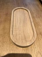 kerst geschenk Kerstboom Tappas plank borrel plank 40 cm, Ophalen, Zo goed als nieuw, Rond, Hout