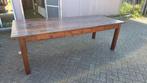 Eiken Franse boeren eettafel 240 x 100, Antiek en Kunst, Antiek | Meubels | Tafels, Ophalen