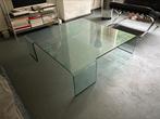 Fiam Italia Neutra koffietafel, Ophalen, Gebruikt, Vierkant, Glas