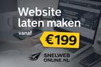 Website laten maken – vanaf €199 (snel online), Webdesign