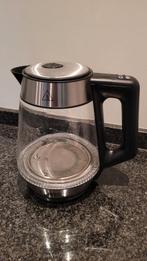 Gratis Zanussi glazen waterkoker LEKT!, 1 tot 2 liter, Ophalen, Gebruikt, Rvs