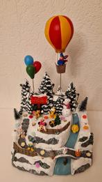 Kerst tafereel met Minnie.mickey.visje.aristocats., Verzamelen, Disney, Ophalen of Verzenden, Mickey Mouse, Zo goed als nieuw