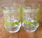 Irish Coffee glazen vintage glas shamrock decor recept, Glas of Glazen, Ophalen of Verzenden, Overige stijlen, Glas