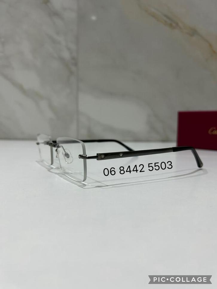 Cartier bril transparant | 06 84425503, Sieraden, Tassen en Uiterlijk, Zonnebrillen en Brillen | Heren, Nieuw, Bril, Overige merken
