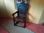 Eikenhouten zetel, eind 17e eeuw, periode William en Mary, Antiek en Kunst, Ophalen of Verzenden