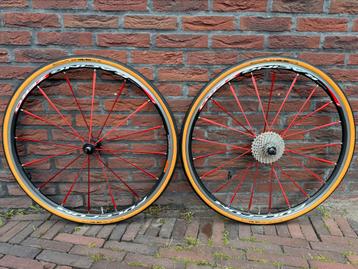 Fulcrum Racing Zero Red Wielset Shimano body 10/11 speed!! beschikbaar voor biedingen