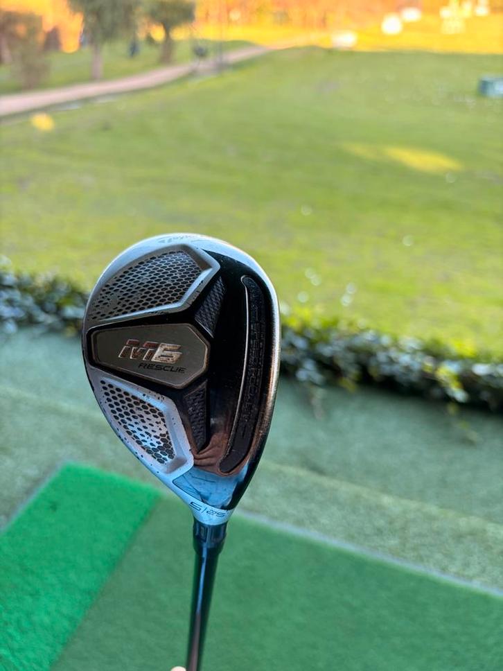 TaylorMade M6 Rescue 5 Hybride, Sport en Fitness, Golf, Gebruikt, Club, Overige merken, Ophalen of Verzenden