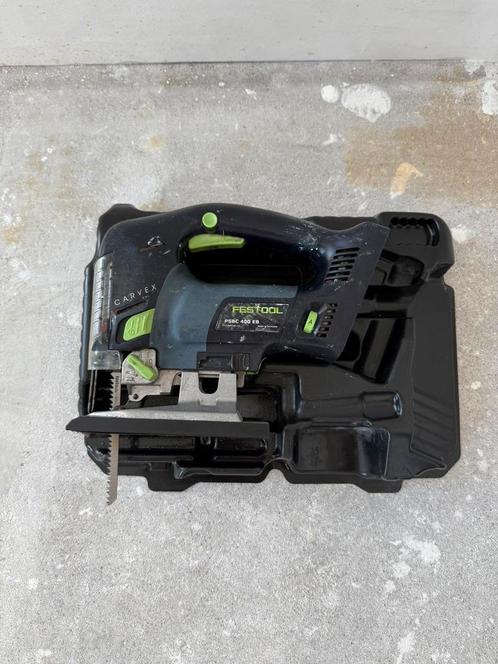 Festool CARVEX PSBC 420 Accu Decoupeerzaagmachine, Doe-het-zelf en Verbouw, Gereedschap | Zaagmachines, Zo goed als nieuw, Decoupeerzaag