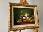 Janny Meijer, stilleven met fruit en pot, Ophalen