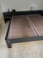 Auping Auronde 180 x 200 met spiralen, tafeltjes, achterwand, Ophalen, Verstelbaar, Tweepersoons, Zo goed als nieuw