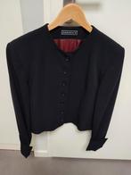 donkerblauw colbert, maat 36, Ophalen, Gedragen, Maat 36 (S), Blauw