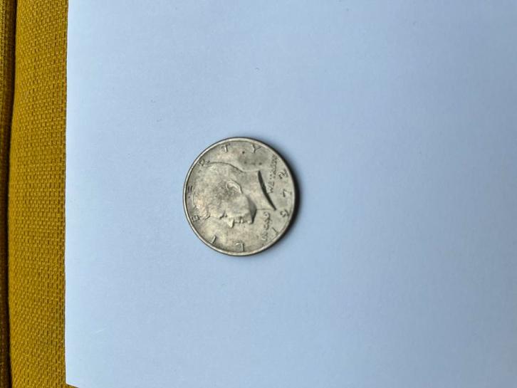 1972 Amerikaanse halve dollar - John F. Kennedy, Postzegels en Munten, Munten | Amerika, Losse munt, Ophalen of Verzenden