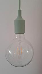 Muuto E27 hanglamp Light Green, Huis en Inrichting, Lampen | Hanglampen, Ophalen of Verzenden, Zo goed als nieuw, Minder dan 50 cm