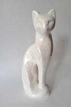 Vintage katten poezen parelmoer beeldje, Ophalen of Verzenden, Gebruikt, Dier