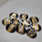 Partij parelmoer broches, Ophalen of Verzenden, Nieuw, Overige kleuren, Overige materialen