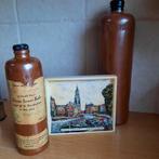 Oude Bols kruiken en Munttoren schilderijtje, Antiek en Kunst, Curiosa en Brocante, Ophalen of Verzenden