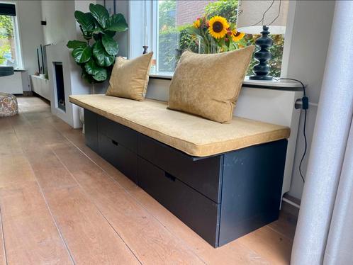 Eetbank yellow moss 200 x 60 cm, Huis en Inrichting, Banken | Bankstellen, Zo goed als nieuw, Ophalen of Verzenden