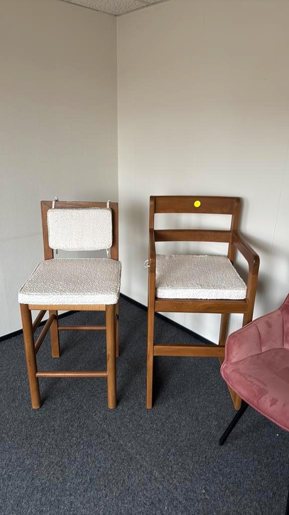 Japandi barkruk laatste vanaf € 40 per stuk, Huis en Inrichting, Barkrukken, Nieuw, 90 cm of meer, Metaal, 4 krukken, Ophalen