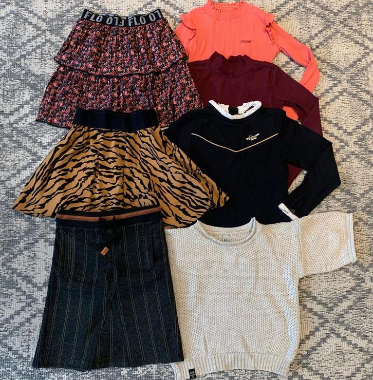 Meisjeskleding pakket 122/128 Like Flo, NONO, kie stone, Kinderen en Baby's, Kinderkleding | Kinder-kledingpakketten, Zo goed als nieuw