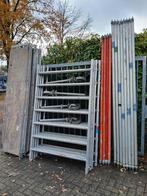 Steiger klussteiger met 5 vloeren werkhoogte 7.5 meter, Doe-het-zelf en Verbouw, Steigers, Ophalen, Gebruikt, Rolsteiger of Kamersteiger