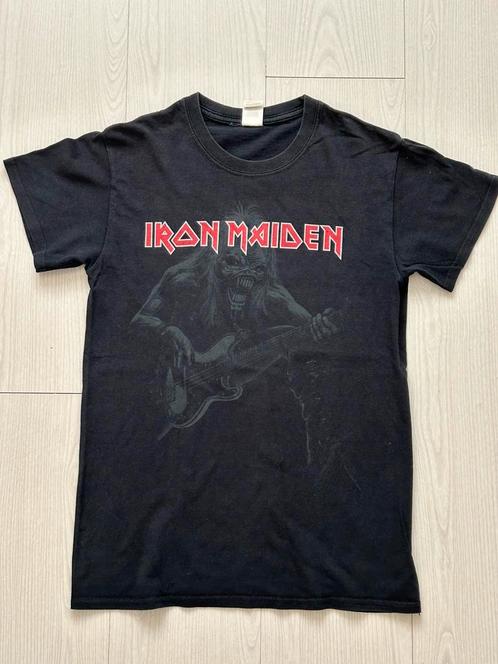 Prachtig Iron Maiden shirt maat S M zwart voor Spotprijs!!!, Kleding | Heren, T-shirts, Zo goed als nieuw, Maat 48/50 (M), Zwart