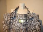Marc Jacobs shopper workwear in pint merk stiksels ZGAN, Verzenden, Zo goed als nieuw, Grijs, Shopper