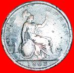 Ⰶ MISTRESS OF SEAS: GREAT BRITAIN PENNY 1862! SHIP! RARITY!, Verzenden, Overige landen, Losse munt