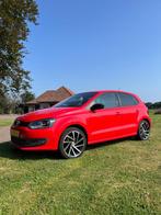 Volkswagen Polo 1.2 51KW 2009 Rood, Auto's, Volkswagen, Voorwielaandrijving, Zwart, 1198 cc, Handgeschakeld