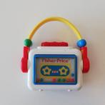 Babyspeelgoed Vintage cassetterecorder Fisher-price, Gebruikt, Ophalen of Verzenden, Rammelaar