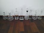 8 mooie karaffen glas/ kristal, Ophalen