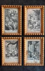 Zeldzame Set 4x Bernard Picart (1718) – Allegorische Kunst, Ophalen of Verzenden