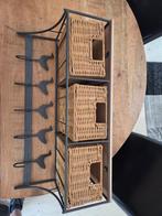 Kapstok met manden en haken, Ophalen of Verzenden, Zo goed als nieuw